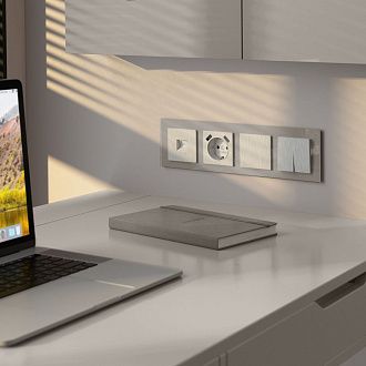 Заглушка (перламутровый рифленый) W1159213 Werkel 4690389160998