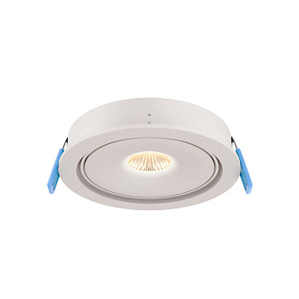 Встраиваемый светильник 12/11 см, LED 9W, 3000-6000K, IP20, 790 Lm Maytoni Technical Move DL060-9W3-4-6K-W белый, вр 11,5 см