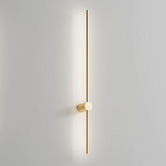 Бра 100 см, 12W, 3000K, Denkirs DK5014-SG, золото