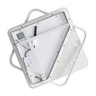 Светильник 54*54*-9 см, *LED*99W, Freya Страта / Strata FR6152CL-L99W, Белый