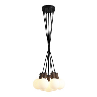Светильник подвесной CORK 7*G9*5W 4000K ST LUCE SL6226.403.07 черный