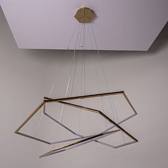 Подвесная люстра Vesanto Cameron Design House D80+100+120 **200 см, 3*LED*60W, 4000K, ImperiumLoft 40.2477, Золотистый