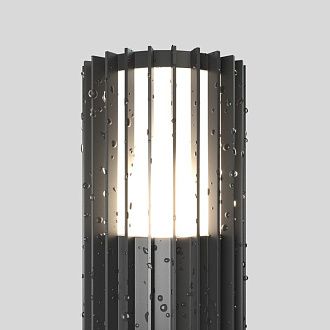 Садово-парковый светильник *11*80- см, 1*E27*18W, Denkirs FARSUN DK9728-BK, черный алюминий