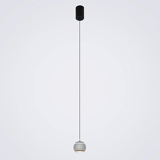 Подвесной светильник 12*10*200 см, LED 10W, 4200K, Черный LED4U L8753-1 CR