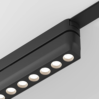 Светильник на шине 23*2,6*6 см, LED * 12W, 3000-6500К, Denkirs Air Grill DK5368-BK, черный
