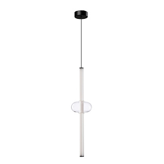 Светильник подвесной 16*60 см, 1 LED*12W, 3500 К, Arte Lamp Rigla A6838SP-12CL, Черный