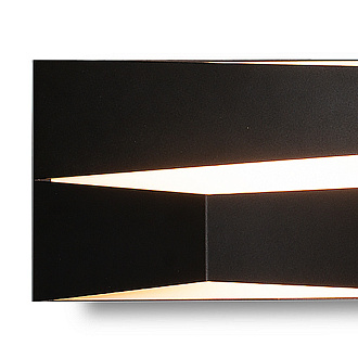 Бра 22*9*10 см, LED *  10W, 3000К Mantra Fuji 8157, черный