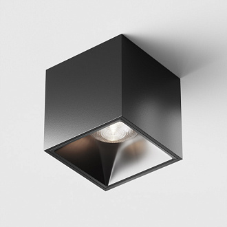 Светильник 7*7 см, LED 12W, 4000K Maytoni Cover C065CL-L12B4K, черный