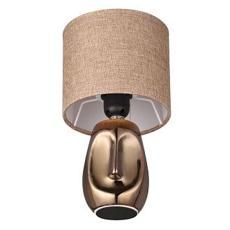 Настольная лампа 8,5*8*27,5 см, 1*E27*60W, Lumion Akivi 8150/1T, бронзовый