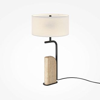 Настольный светильник 28*48 см, 2*E14*40W, K, Maytoni Glamping MOD437TL-02B, Черный