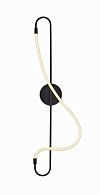 Бра L300 x H1100, мм, 16W 4000K, SAND BLACK (Чёрный) NewRgy KT715A-DW-30 SANDY BLACK