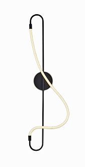 Бра L300 x H1100, мм, 16W 4000K, SAND BLACK (Чёрный) NewRgy KT715A-DW-30 SANDY BLACK