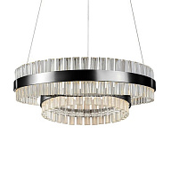 Светильник MD.6008 BLACK/ЧЕРНЫЙ D400+600/H1200/1/LED/100W/4500K ASK DZN22-05