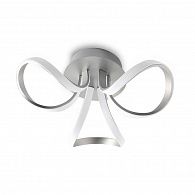 Люстра потолочная Mantra KNOT LED 4989 хром,белый 3000К