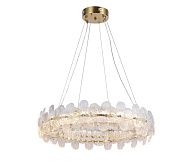Подвесная люстра 60 см, 120W, 3000K, 24 м2 Kink Light Лиона 07600-60A,36, латунь