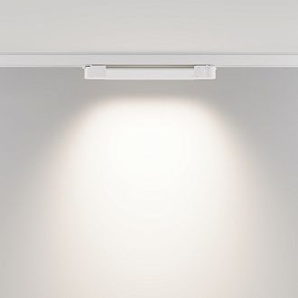 Трековый светильник 34,5*3,5*-6 см, *LED*10W, 4000K, Maytoni Technical Basis TR196-3-10W4K-W(N), Белый