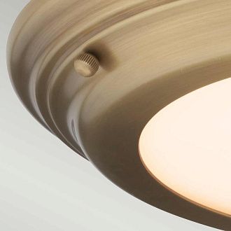 Потолочный светильник для ванных комнат WELLAND-F-AB Elstead, арт. BATH/WELL/F AB