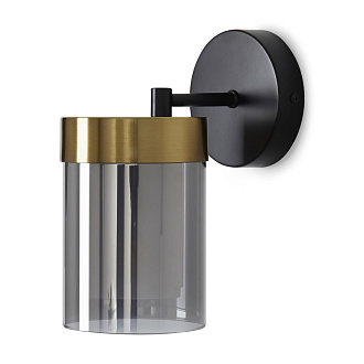 Бра 21 см, Freya Modern FR5432WL-01BBS, черный-латунь