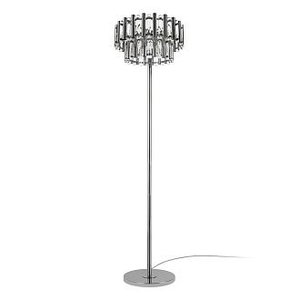 Торшер 175 см, Loft IT Boucle 10438F, никель