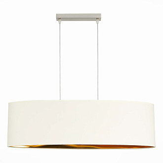 Светильник подвесной 75*22 см, 120W,  EVOLUCE  BRESCIA SLE300563-03  Никель