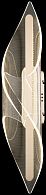 Бра 12*60 см, LED, 18W, 3000K Wertmark Helga WE447.01.321, золотой