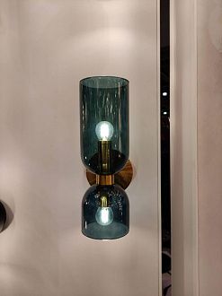 Бра Odeon Light Vosti 4641/1W, золото-синий