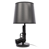 Настольная лампа 45 см, Loft It Arsenal 10136/A Dark grey, черный