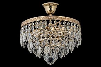 Люстра потолочная *30*31 см, 4*E27*60W, Arti Lampadari Castellana Gold Castellana E 1.3.30.602 G, Золото