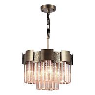 Люстра 57*57*87 см, 9*E14 Gerhort G21050/9COP CL, Медь;Прозрачный