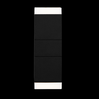 Уличный настенный светильник 9,1*22 см, 2*LED*3W 3000K LOFT IT Eterno 100010/B черный