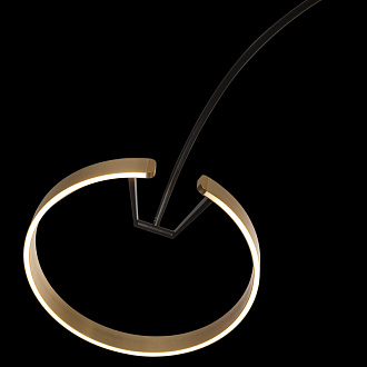 Торшер 220 см, 42W, 3000K, Loft It 10027, черный