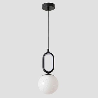 Светильник подвесной *12*27-127 см, *LED*10W, 4000K, Crystal Lux Catkin CATKIN SP1.2, Черный