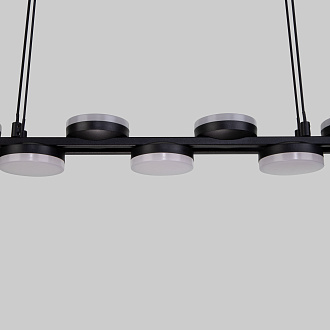 Подвесной светильник 119*6,9*150 см, *LED, 52W, 3000 Eurosvet Tapioca 90332/17, черный