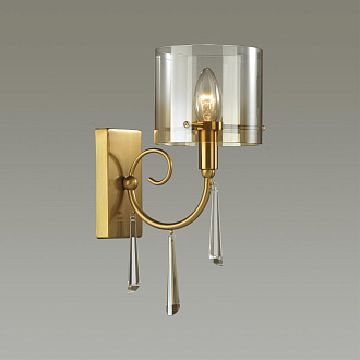 Светильник 34 см, Odeon Light Nicole 4886/1W, бронза