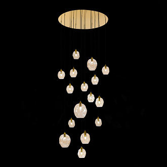 Люстра подвесная 117 см, ST LUCE IDESIA SL1188.303.16 Латунь