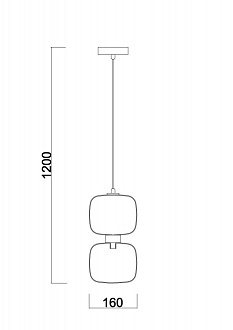 Светильник 16 см, Freya Lumen FR5215PL-01BS, латунь