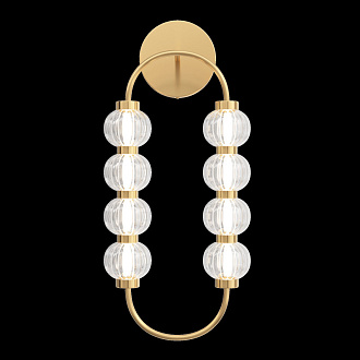 Бра 14,5*27,8*60,6 см, LED, 16W, 3000К, Maytoni Amulet MOD555WL-L11G3K золотой