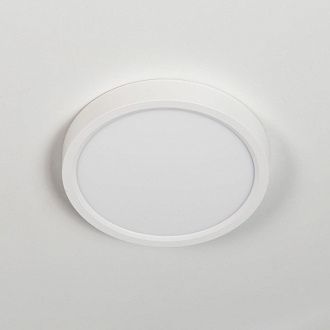 Светильник 18 см, 12W, 4000К Citilux Бейсик CL738120N  Белый
