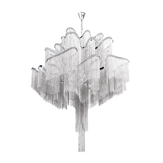 Подвесной светильник 72*110 см, 12*E14 Loft it Stream 10208/800 Smoke