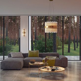 Светильник подвесной Odeon Light Viketa 4786/2, золото