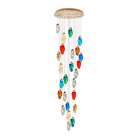 Подвесная люстра 55*55*260 см, LED 161W, 4000K, Золото MODESTYLE MS.89140.25