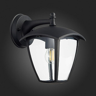 Светильник уличный настенный 18 см, ST LUCE SIVINO SL081.411.01 Черный
