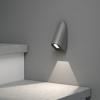 Уличный светильник LED 3W, 4000 К, 5,8*4*10 см, серый, Elektrostandard Bit 35168/D