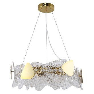 Подвесная люстра 49 см, F-Promo Krakle 4249-6P, золото