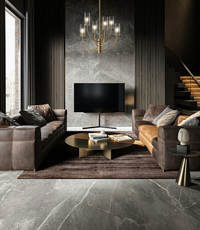 Светильник 61 см, Maytoni Arco MOD223PL-06BS, латунь