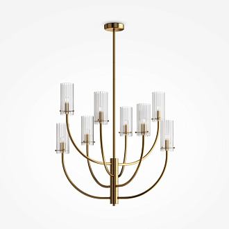 Светильник 73 см, Maytoni Arco MOD223PL-08BS, латунь