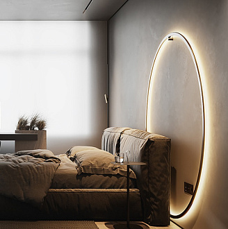 Светильник ElegantLight DZN-11116 ЧЕРНЫЙ D1500/H60/1/LED/60W/2800-6500K без ПДУ GUARD-LUX 23-12