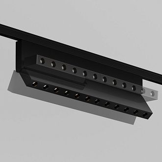 Трековый светильник 12W, 3000K, 30°, Maytoni Points Rot Levity TR194-1-12W3K-M-B, черный