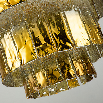 Подвесная люстра Favourite Midas 3017-25P, D1000*H1065/2040, золотой латуни стеклянный декор выполнен по муранской технологии с частичным золочением