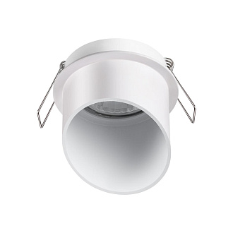 Светильник 7 см, ветильник Novotech Butt 370940, белый, вр 6,3 см